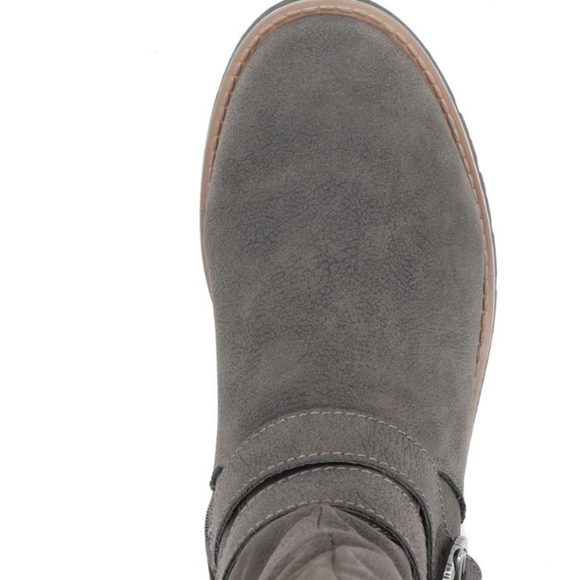 Sun + Stone Womens Brinley charcoal Knee-High Boots 5 - Picture 4 of 5